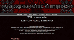 Desktop Screenshot of karlsruher-gothic-stammtisch.com
